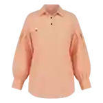 Collection of long and short blouses with various colors